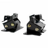 Image of Rudy's High Performance Black Motor Mounts For 01-10 6.6 Duramax