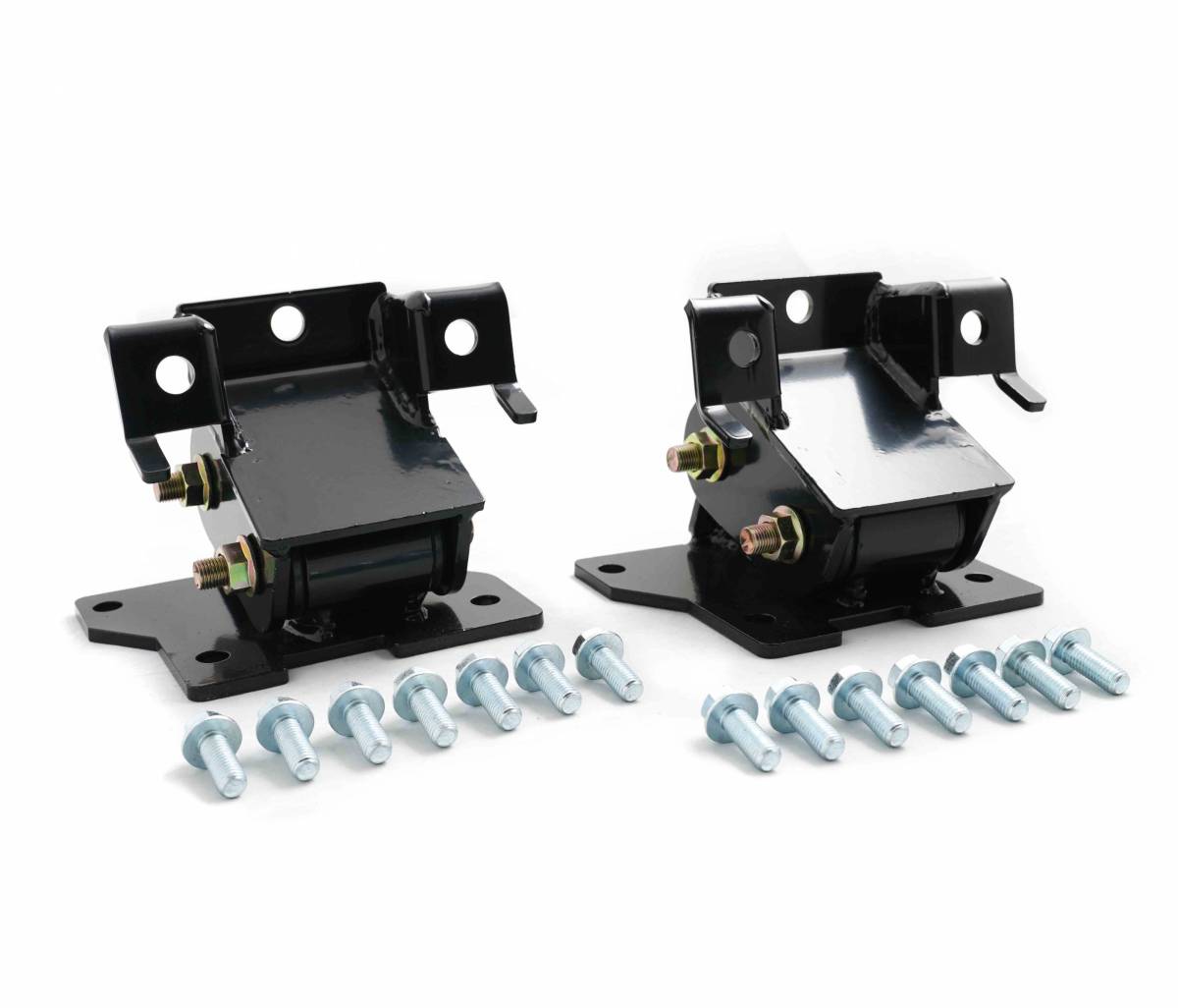 Rudy's High Performance Black Motor Mounts For 01-10 6.6 Duramax – Rudy ...