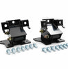 Image of Rudy's High Performance Black Motor Mounts For 01-10 6.6 Duramax