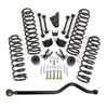 Image of ReadyLift 4" Coil Spring Lift Kit With Adjustable Track Bar For 07-18 Jeep Wrangler JK