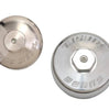 Image of Bean Machine Billet Aluminum Upper Fuel Filter Cap & Oil Filter Cap For 08-10 6.4L Powerstroke