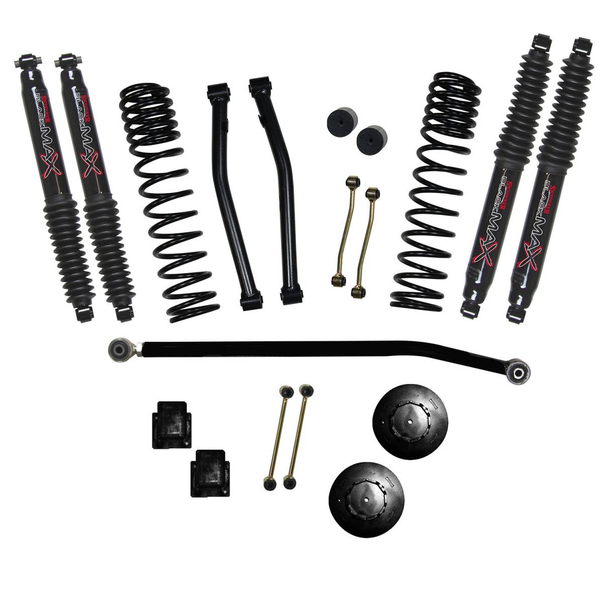 Image of SkyJacker 3.5" Front Coils & 2" Rear Spacer Kit For 2020 Jeep Gladiator Non-Rubicon