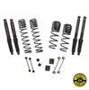 Image of SkyJacker 2-2.5" Dual Rate Long Travel Lift Kit With Black MAX Shocks For 18-20 Jeep Wrangler 2 Door Rubicon
