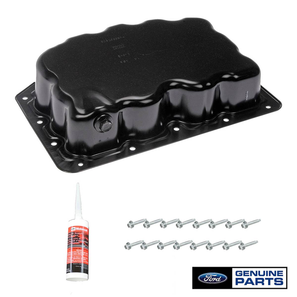 Image of OEM Steel Oil Pan Upgrade Kit For 11-16 6.7 Powerstroke