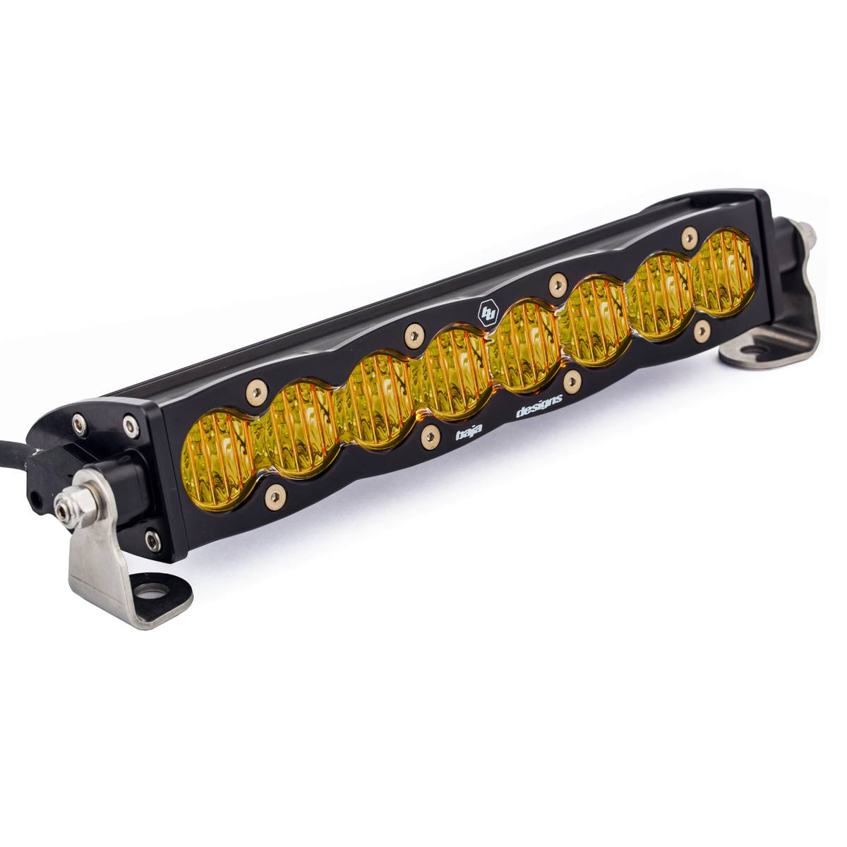 Image of Baja Designs 10" S8 Series LED Light Bar With Amber Wide Driving Lens