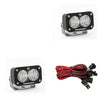 Image of Baja Designs Black S2 Sport LED Wide Cornering Beam Lights - Pair