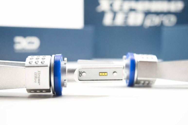 Image of Xenon Depot H11 H9 H8 Xtreme LED Pro Bulbs 5500K White 1750 Lumens - Pair