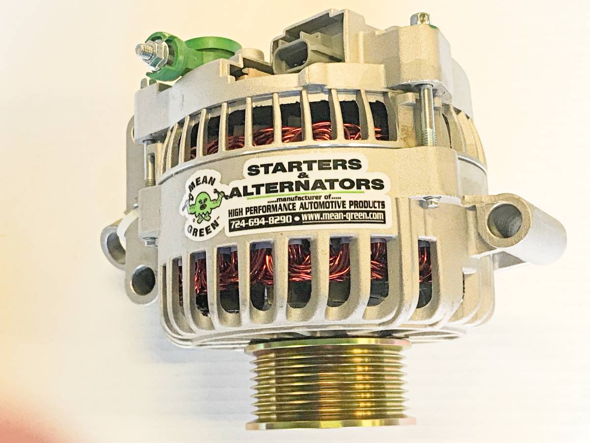 Image of Mean Green High Output Alternator For 99-03 7.3L Powerstroke