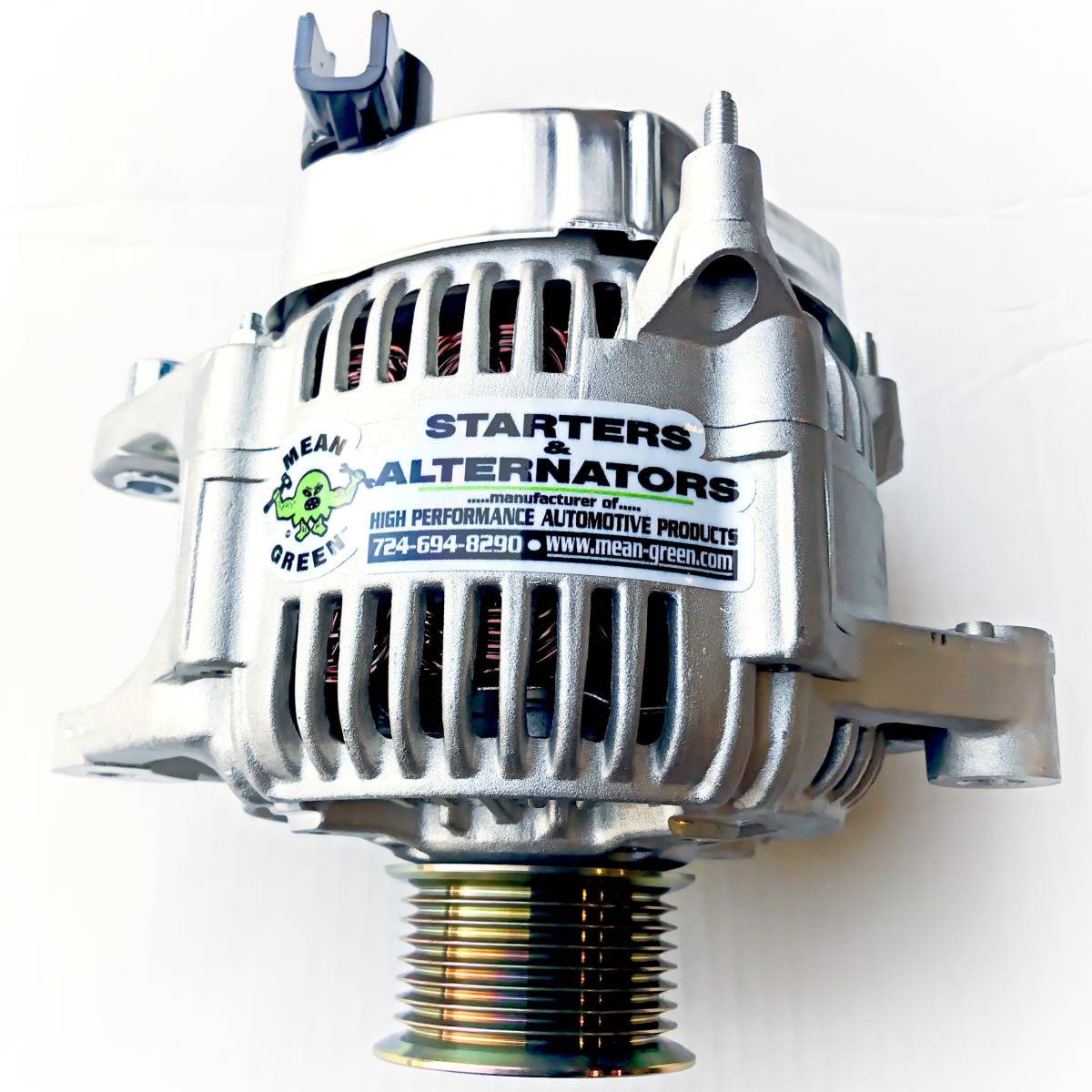 Image of Mean Green High Output Alternator For 94-98 5.9L Cummins
