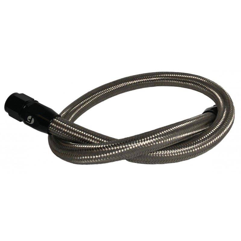 Image of Fleece Performance Coolant Bypass Stainless Steel Replacement Hose For 94-98 5.9L Cummins