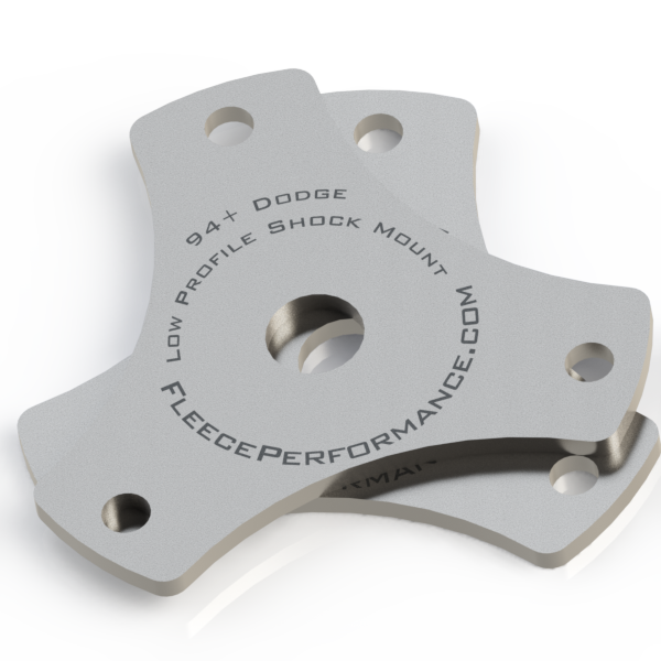 Image of Fleece Performance Low Profile Shock Mounts For 94-18 Dodge Ram 2500 & 3500