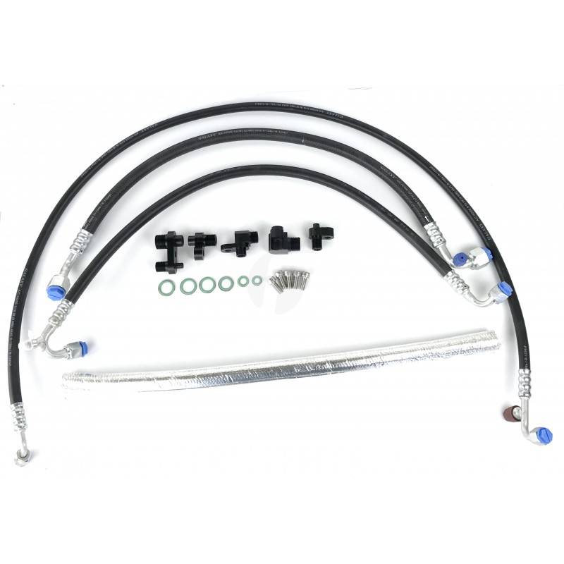 Image of Fleece Performance A/C Line Reroute Kit For 13-18 6.7L Cummins