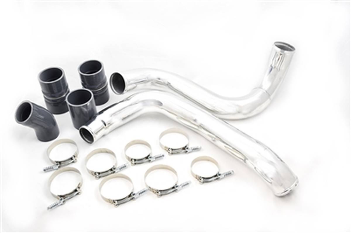 Image of Rudy's Polished Intercooler Pipe & Boot Kit For 03-07 Ford 6.0 Powerstroke