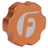 Image of Fleece Performance Orange Billet Oil Cap Cover For 03-18 5.9L & 6.7L Cummins