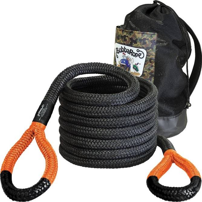 Image of Bubba Rope 1-1/4" Big Bubba 30 Foot Power Stretch Recovery Rope 52,300 Pound Breaking Strength