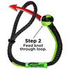 Image of Bubba Rope 3/8" Nexgen Gator Jaw Synthetic Shackle 47,000 Pound Breaking Strength