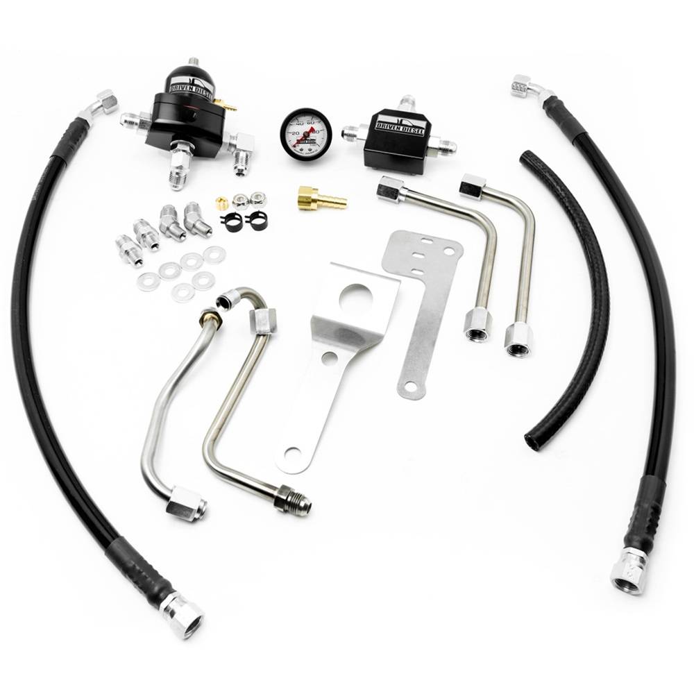Image of Driven Diesel Regulated Return Fuel Bowl Delete Kit For 99-03 7.3L Powerstroke