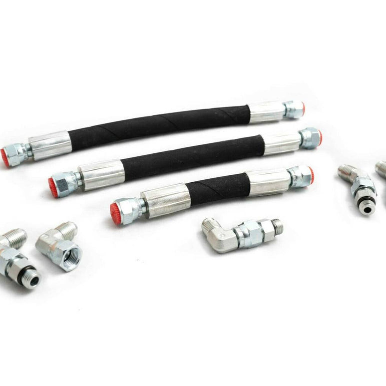 Image of Rudy's High Pressure Oil Pump Hoses & Lines With Crossover For 94-97 7.3L Powerstroke
