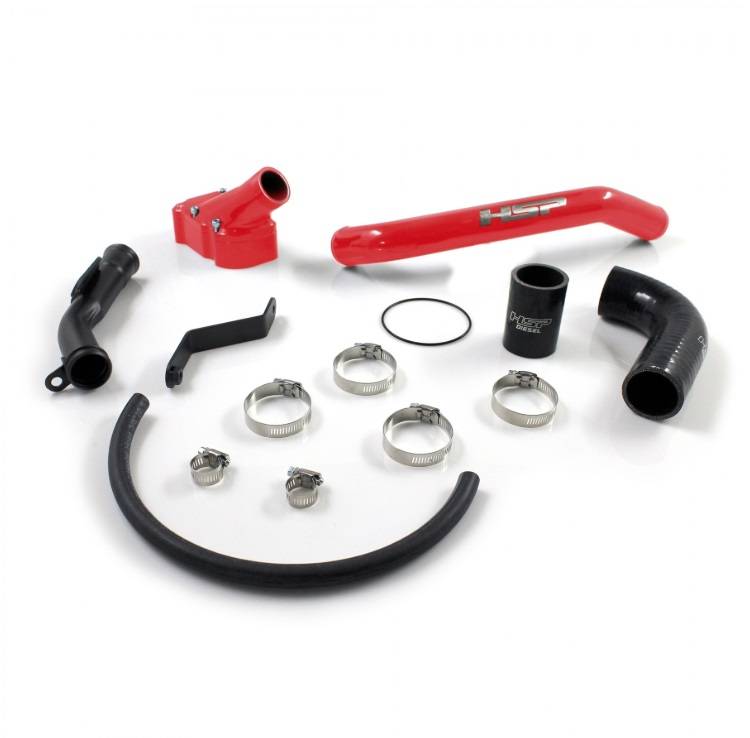 Image of HSP Diesel Billet Thermostat Housing Kit For 06-10 6.6L Duramax