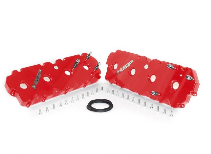 Image of HSP Diesel Billet Aluminum Valve Covers For 01-04 6.6L Duramax