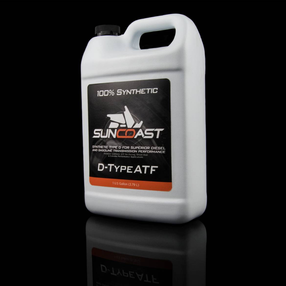 SunCoast Type D Full Synthetic Transmission Fluid Case of 3 One Gall