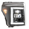 Image of Morimoto XB Hybrid Headlight Assembly Set Plug & Play For 11-16 Ford Super Duty