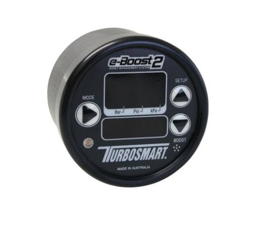 Image of Turbosmart eBoost2 60mm Black Boost Controller & Monitor 60psi Max - Universal
