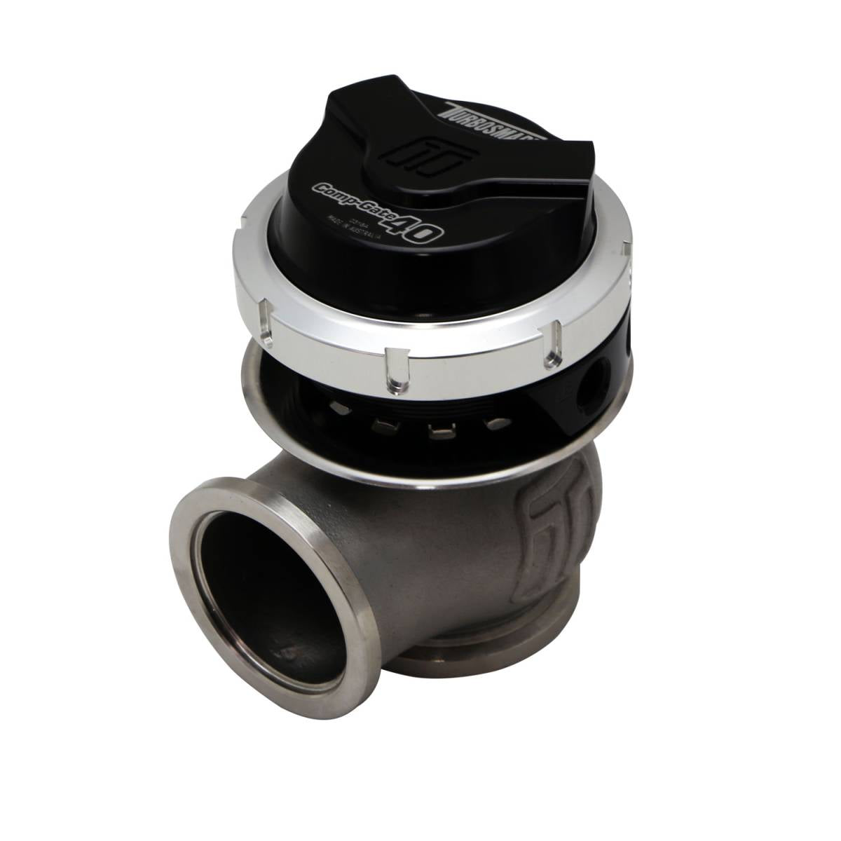Image of Turbosmart GenV CompGate40 Black 40mm External Wastegate 7psi - Universal