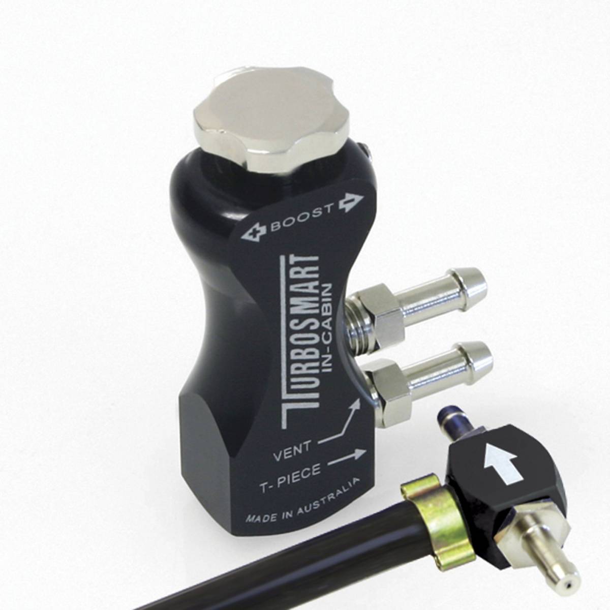 Image of Turbosmart Black Aluminum In-Cabin Turbocharger Boost Controller - Universal