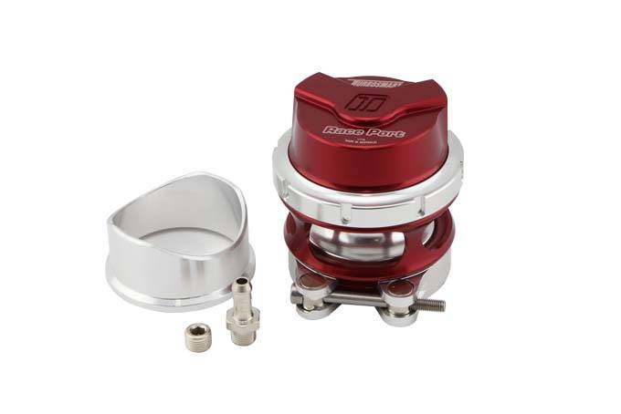 Image of Turbosmart GenV RacePort Red Billet Aluminum Blow Off Valve - Universal