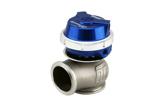 Image of Turbosmart GenV HyperGate45 14psi Blue External Wastegate - Universal