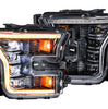 Image of Morimoto XB LED Plug & Play Headlight Assemblies (Amber DRL) w/ Fog Lights For 17-19 F-150 Raptor / 15-17 F-150