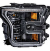 Image of Morimoto XB LED Plug & Play Headlight Assemblies (Amber DRL) w/ Fog Lights For 17-19 F-150 Raptor / 15-17 F-150