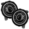 Image of Oracle Lighting Oculus Bi-LED Stain Silver Projector Headlights For 18-20 Jeep Wrangler