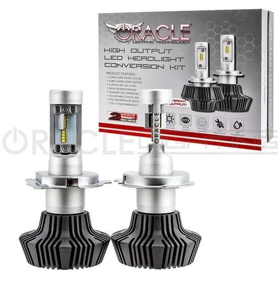 Image of Oracle Lighting H4 4000+ Lumen LED Headlight Bulbs 6000K - Pair