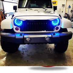 Image of Oracle Lighting High Powered LED 7" Round Sealed Headlights - ColorSHIFT 2.0