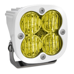 Image of Baja Designs White Squadron Pro Amber LED Wide Cornering Light Pod - 4,900 Lumens