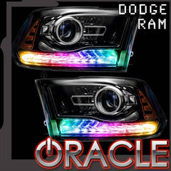 Image of Oracle Dynamic ColorSHIFT DRL & Turn Signal Replacement For 13-18 Dodge Ram