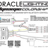 Image of Oracle Dynamic ColorSHIFT Fog Light Assemblies For 07-09 Jeep Wrangler JK