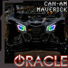 Image of Oracle Dynamic RGBW Headlight Halo Kit For 17-2020 Can-Am Maverick X3