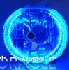 Image of Oracle Lighting Headlight Red SMD Halo Kit For 99-15 Harley Davidson Road Glide