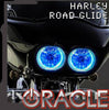 Image of Oracle Lighting Headlight Red SMD Halo Kit For 99-15 Harley Davidson Road Glide