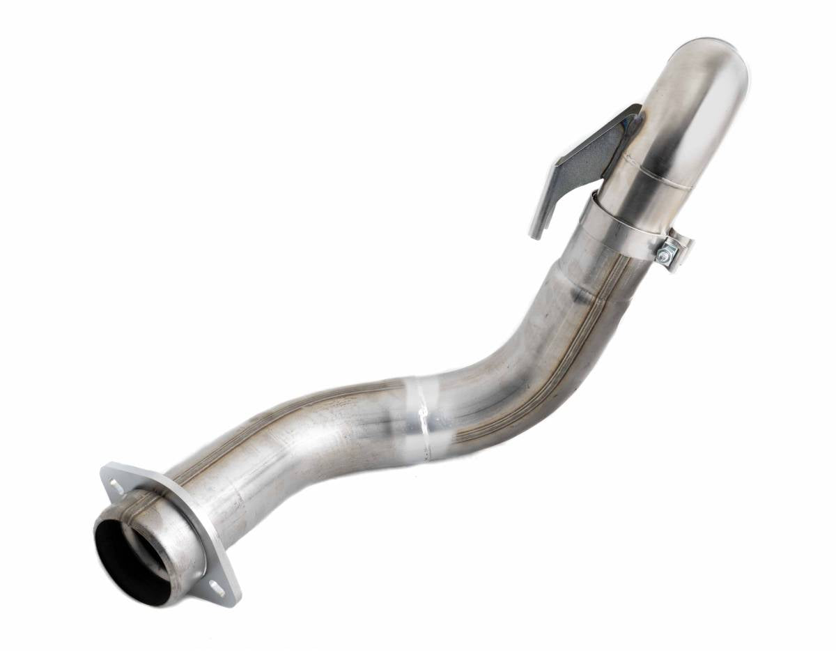 Image of Rudy's 4" 409 Stainless Steel Down Pipe For 15-16 6.7 Powerstroke