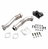 Image of Heavy Duty Stainless Steel Bellowed Up Pipe Kit 94-97 OBS Ford 7.3L Powerstroke