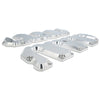 Image of PPE Performance Billet Aluminum Valve Cover Kit - No Pillars (Raw) For 04.5-10 6.6 Duramax