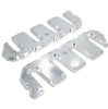 Image of PPE Performance Billet Aluminum Valve Cover Kit - No Pillars (Raw) For 04.5-10 6.6 Duramax