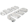 Image of PPE Performance Billet Aluminum Valve Cover Kit - No Pillars (Polished) For 04.5-10 6.6 Duramax