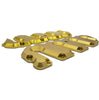 Image of PPE Performance Billet Aluminum Valve Cover Kit - No Pillars (Gold) For 04.5-10 6.6 Duramax