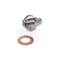 Image of PPE Billet Hardened Stainless Steel Neodymium Magnetic Drain Plug (For OEM Engine Oil Pan) For 01-16 6.6 Duramax