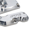 Image of PPE Performance Billet Aluminum Valve Cover Kit - With Pillars (Polished) For 04.5-10 6.6 Duramax